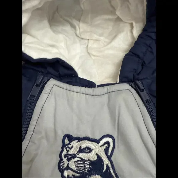 Penn state Nittany Lions Kids Toddler 24 Months 2T Lined Snowsuit Buntin…